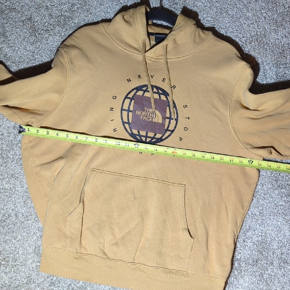 The North Face Tan Hoodie with Logo - Picture 10 of 11